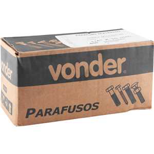 Parafuso sextavado rosca soberba 1/4" x 30 mm, VONDER