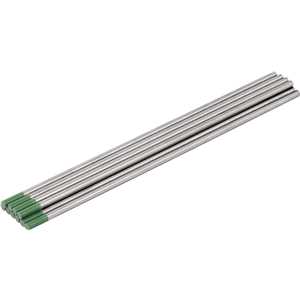 Eletrodo de tungstênio puro, ponta verde, 3,2 mm AWS A5.12 VONDER