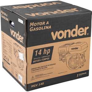 Motor a gasolina, 14,0 hp, MGV 140, VONDER