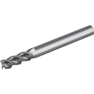 Fresa topo 5,0 mm, em metal duro, 3 cortes, polida, VONDER