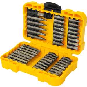 Jogo de bits/ponteiras, com 46 peças, encaixe sextavado de 1/4", VONDER