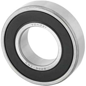 Rolamento rígido de esfera, 6206-2RS, VONDER