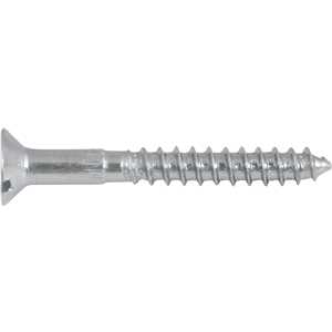 Parafuso madeira 4,8 mm x 40 mm, cabeça chata, zincado, VONDER