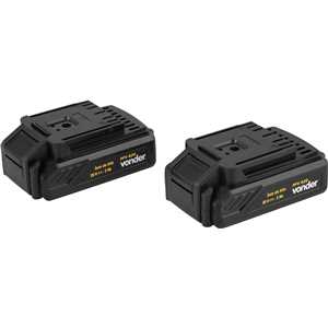 Parafusadeira/furadeira a bateria, 20 V, fonte de carregamento bivolt automática, PFV 020 VONDER