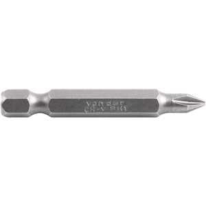 Bits/ponteira phillips com encaixe 1/4", nº 1 x 50 mm, com 5 peças, VONDER