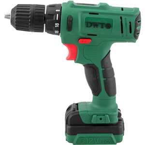 Parafusadeira/furadeira a bateria, 12 V, fonte bivolt automática, PFD 120 DWT