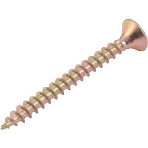 Parafuso madeira chipboard, cabeça chata, fenda cruzada/phillips, 3,5 mm x 35,0 mm, VONDER