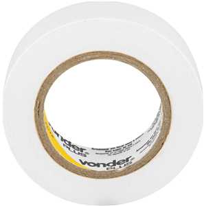 Fita isolante, 19 mm x 10 m, branca, VONDER PLUS