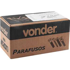Parafuso sextavado rosca soberba 3/8" x 70 mm, VONDER