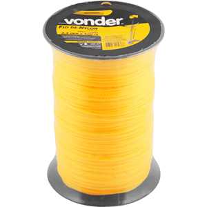 Fio de nylon, 2,4 mm x 500 m, redondo, VONDER