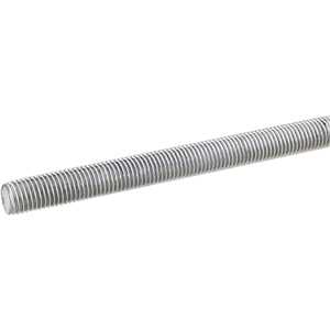Barra roscada zincada branca 1/2", rosca UNC, com 3 metros, VONDER