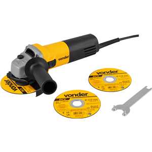 Esmerilhadeira angular 4.1/2", 650 W, 127 V~, com disco, EAV 650 VONDER