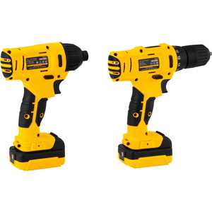 Conjunto parafusadeira / furadeira e parafusadeira de impacto, 12 V, PFBV 012 VONDER