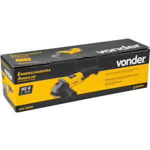 Esmerilhadeira angular 5", 860 W, 220 V~, EAV 865 VONDER