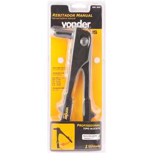 Rebitador manual, tipo alicate, RM 300, VONDER PLUS
