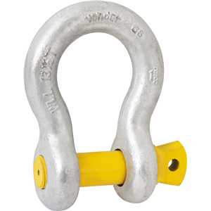 Manilha curva, 1/4", 0,50 T, VONDER PLUS