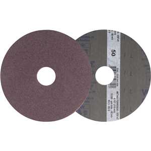 Disco de lixa costado em fibra, 4.1/2", grão 50  VDF 47, VONDER