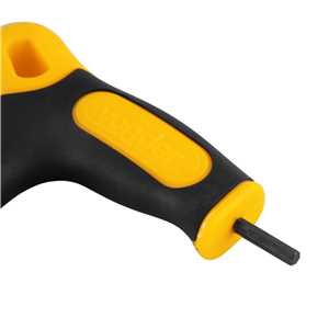 Chave hexagonal (allen) abaulada longa, 2,5 mm, cabo T, VONDER
