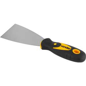 Espátula de aço, 2.1/2", com cabo emborrachado, VONDER