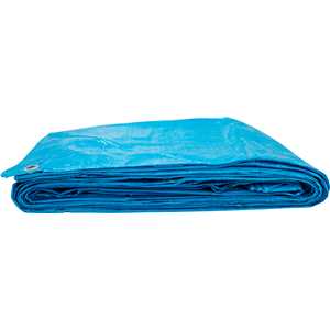 Lona de polietileno azul 6 m x 4 m, 100 micra, VONDER LEVE