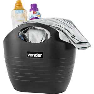 Bolsa plástica multiuso, 8,5 litros, preta, VONDER