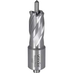Broca anular, encaixe Weldon, 16 mm x 30 mm VONDER
