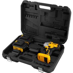 Chave de impacto, bateria 20 V, encaixe de 1/2", fonte bivolt automática, CIV 200B, VONDER