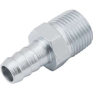 Espigão rosca macho de 3/8" NPT com escama de 3/8", cartela com 2 peças, VONDER