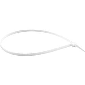 Abraçadeira de nylon, branca, 400 mm x 4,8 mm, com 10 peças, VONDER