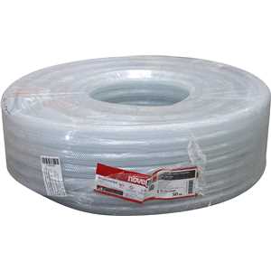 Mangueira PVC cristal trançada, PTN, 250 libras,  3/4" NOVE54