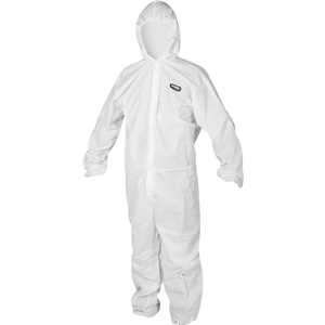 Macacão com capuz, branco, tamanho M, AI 30 PPL, VONDER