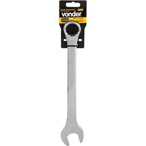 Chave combinada 29 mm, aço cromo vanádio, reta cromada, VONDER