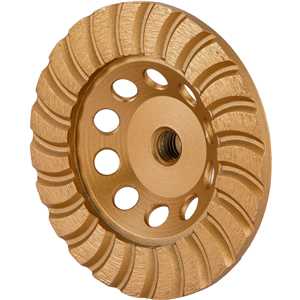 Rebolo diamantado, 115 mm, turbo, VONDER PLUS