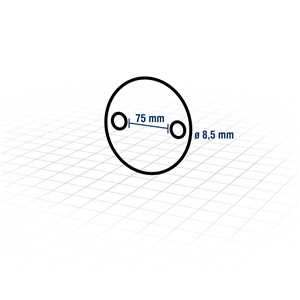 Torno de bancada fixo, n° 4, em ferro nodular, VONDER