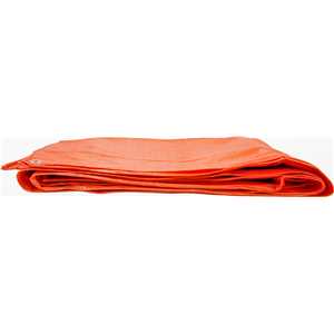 Lona de polietileno laranja 6 m x 4 m, 100 micra, VONDER LEVE