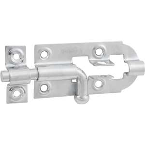 Fecho redondo 6", 152 mm, zincado, VONDER