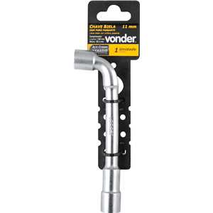 Chave biela com furo passante, 11 mm, VONDER