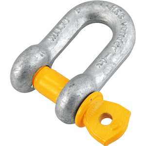 Manilha reta para cabo de aço, 1/2", VONDER PLUS