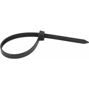 Abraçadeira de nylon, preta, 280 mm x 9,0 mm, com 10 peças, VONDER