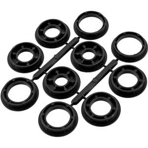 Escova circular de aço, ondulada, 8" x 1.3/16" ( 203 mm x 30 mm), com bucha de redução, VONDER