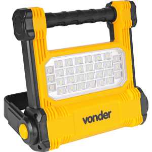 Refletor recarregável, LED SMD 10 W, RRV 010, VONDER