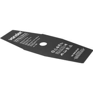 Lâmina de 2 pontas, para roçadeiras, 255 mm x 20,0 mm, VONDER