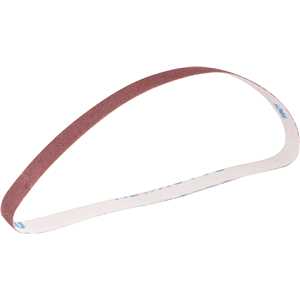 Cinta de lixa 15,0 mm x 454,0 mm, G 80, embalagem com 5 peças, VONDER