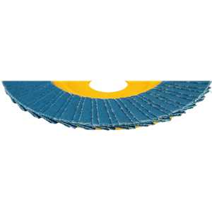 Flap-disc, disco de desbaste/acabamento, 4.1/2" - 115 mm, reto, grão 120, VONDER
