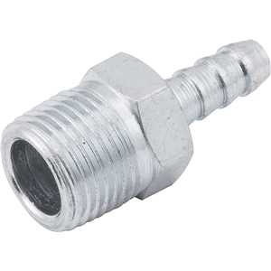 Espigão rosca macho de 3/8" NPT com escama de 1/4", caixa com 40 peças, VONDER