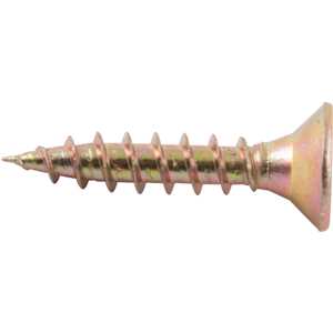 Parafuso madeira chipboard, cabeça chata, fenda cruzada/phillips, 6,0 mm x 30,0 mm, VONDER