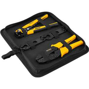 Conjunto de Alicate Crimpador e Alicate Desencapador, 4 peças, VONDER