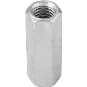 Prolongador para barra roscada 1/2" x 2", rosca UNC zincado, VONDER