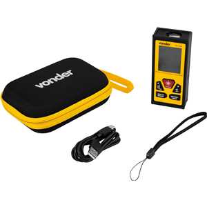 Medidor de distância a laser bilateral 120 m, VD 120 VONDER