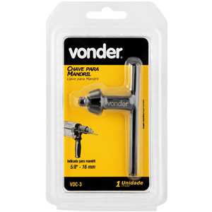 Chave para mandril, VDC 3 VONDER